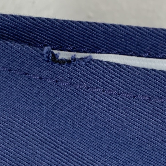 BLDWN size 0 Alexis Nocturnal Navy Asymmetrical Hem Wrap Button Mini Skirt - Picture 5 of 12